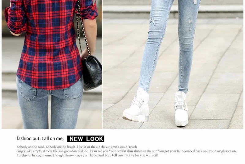 checked blouse 07