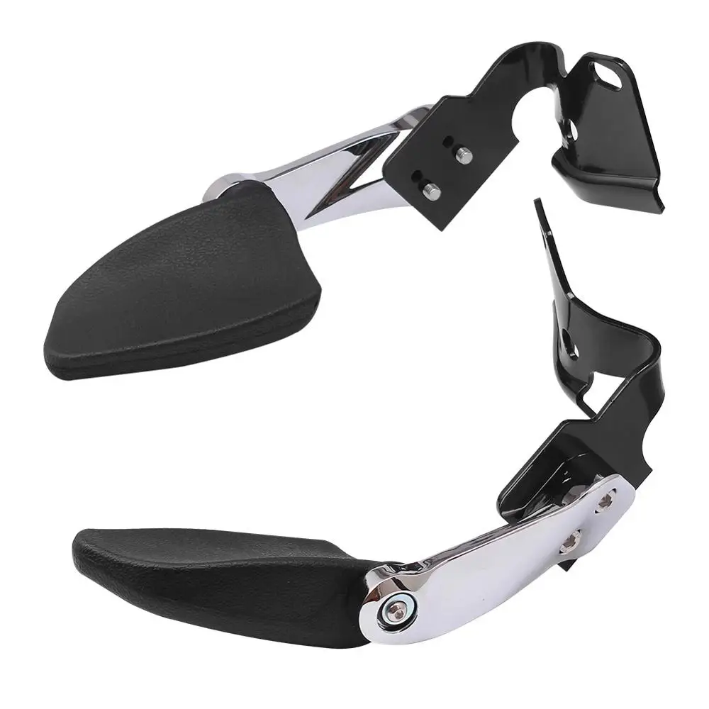 

Passenger Armrests Adjustable fit For Harley Touring Electra Glides Road King FLHR Aluminum Rear Passenger Armrest