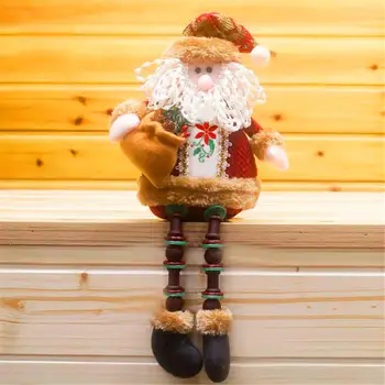 

Christmas Decorations Santa Claus Sitting Porcelain Snowman Christmas Ornamen new and high quality christmas decor