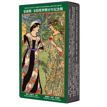 

smith waite tarot cards factory made high quality tarot card with colorful box, cards game, board game