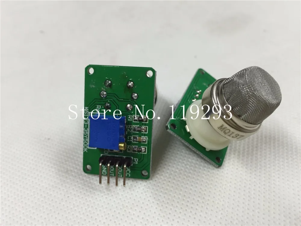

[BELLA]New original ammonia sensor MQ-137 MQ137 NH3 gas sensor module--2pcs/lot