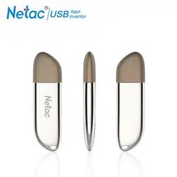 Netac USB 3,0 Stick цинковый сплав Флешка Творческий зашифрованные накопитель 16 ГБ 32 64 128 флешки U352 16 32 128