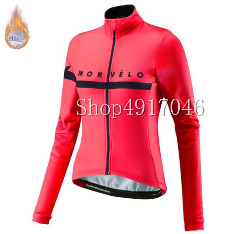 Morvelo для мужчин pro team велосипедная одежда зимняя велосипедная Джерси термо флис с длинным рукавом горный велосипедный свитер-Джерси велосипедный одежда - Цвет: 6