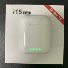 I15 TWS беспроводной наушник Bluetooth наушники гарнитура с микрофоном для смартфона беспроводные наушники bluetooth