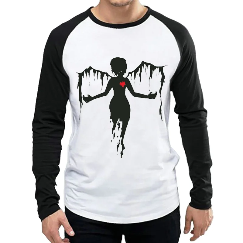 Аниме TouHou Project T Shirt белый цвет Мужская мода TouHou Project T Shirt майки футболки с длинным рукавом футболка для мужчин