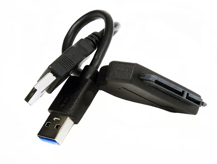 Высокоскоростной Кабель адаптер USB 2 0 3 для SATA 22 pin 5 дюймового жесткого диска/SSD