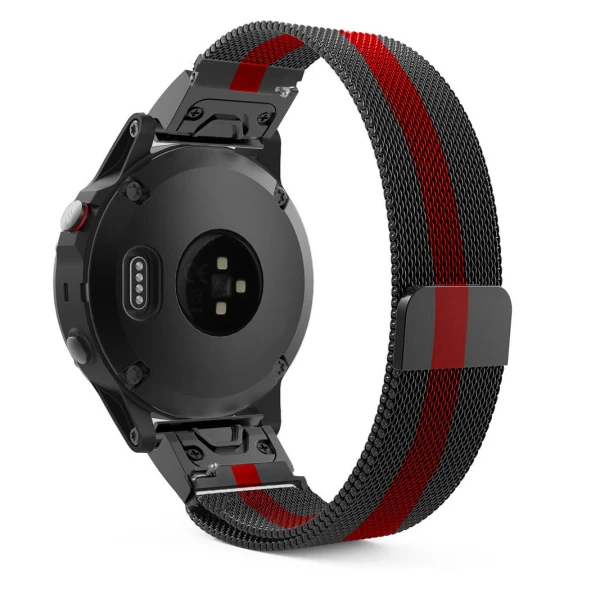 Миланская сетка петля Магнитная часовая полоса для Garmin Fenix 5/5 Plus/Forerunner 935 945/MARQ/S60/instinct