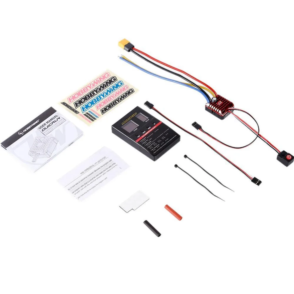 Новинка Hobbywing QuicRun WP 1080 гусеничный матовый водонепроницаемый ESC 80A с 6 В/7 4 В 3 А BEC