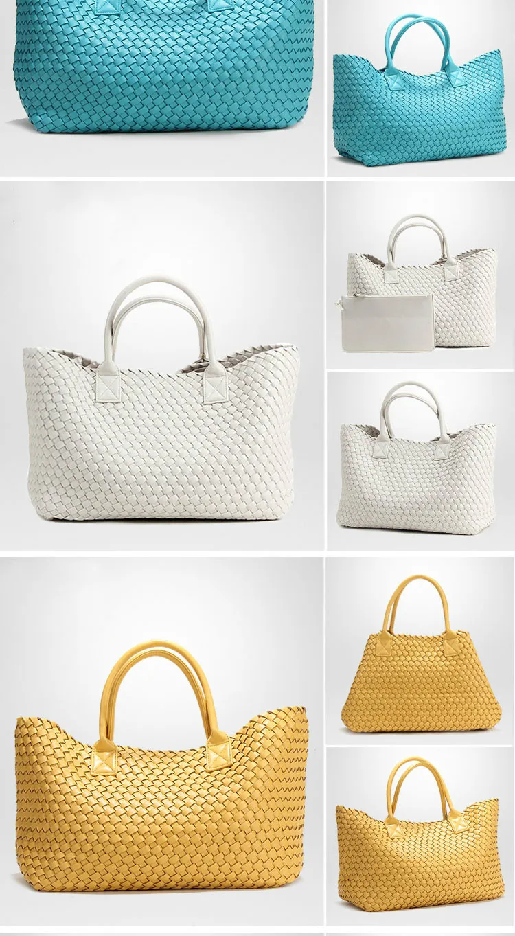 Sac ?? Main Femme - Tress?�, Grande Capacit?�, Cuir Fuax,qualit?� Sup?�rieure Soufre - Achat / Vente 