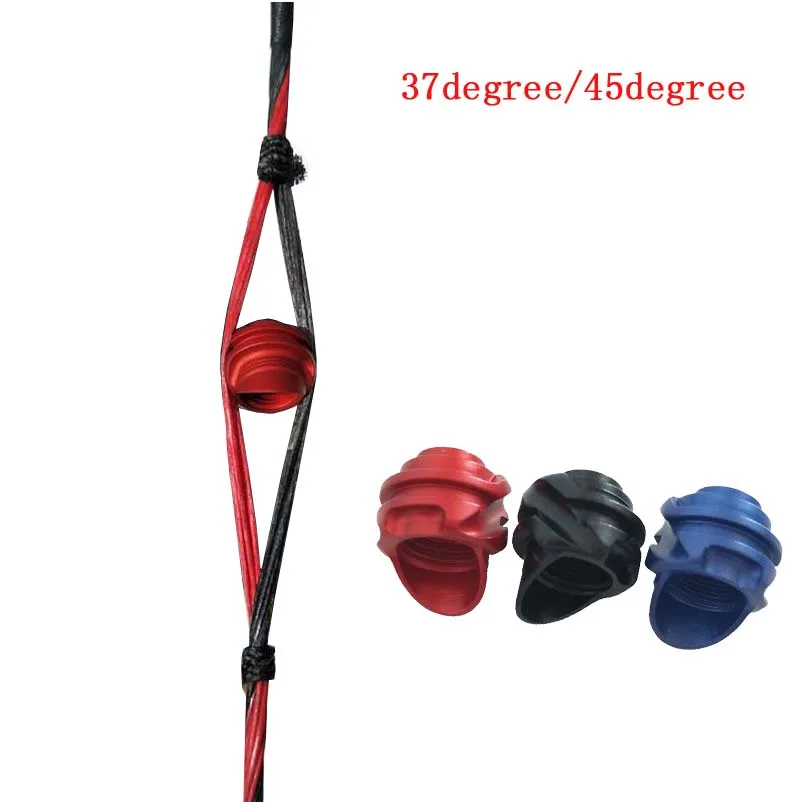 

37Degree/45Degree Archery Compound Bow Peep Sight Aluminum Versatible Bowstring Accessories Peep Sight Hunting