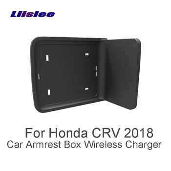 

Liislee For Honda CRV 2018 Wifi Charger Storage Car Quick Charge Fast Mobile Phone Car Charger Central Store Content Box
