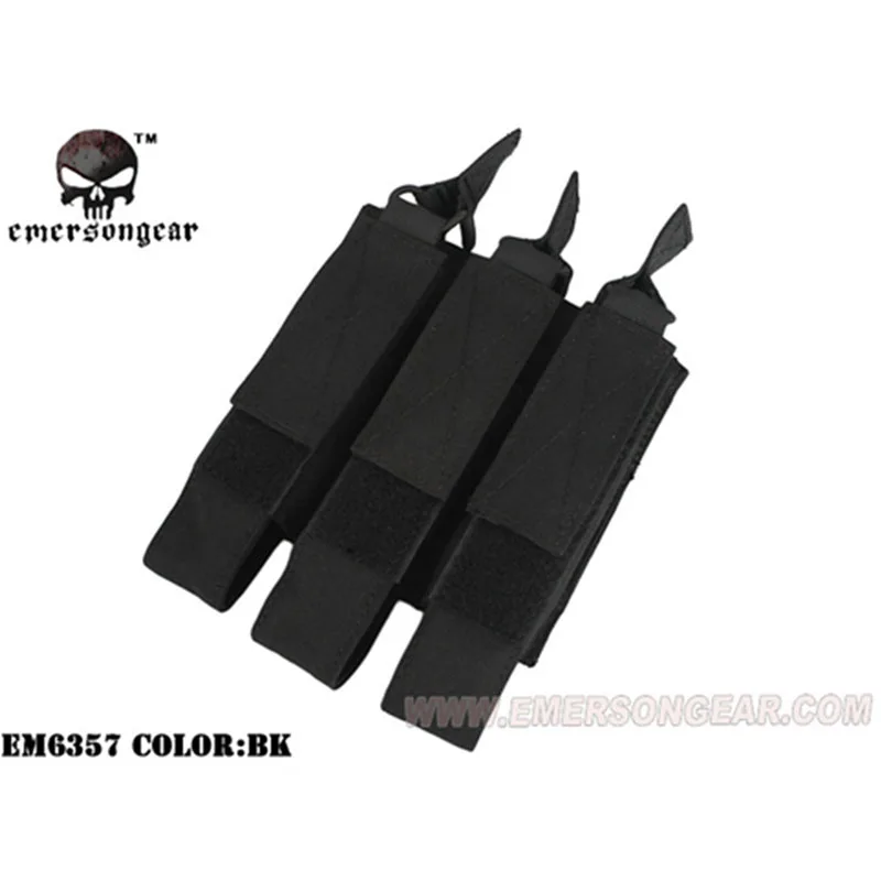 Emersongear Emerson модульный тройной MP7 маг Чехол Тактический Подсумок подсумок Wargame CS аксессуар Molle Mag Pouch