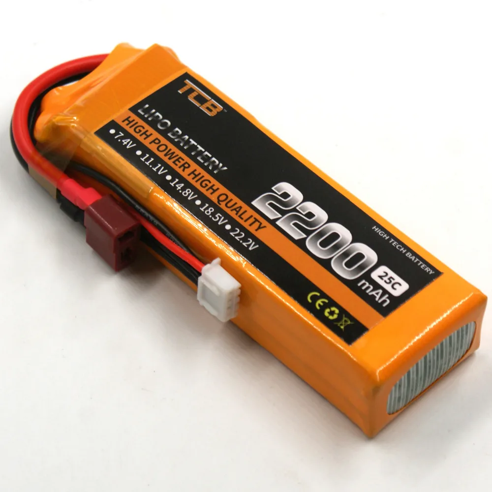 Buy TCB RC LiPo Battery 11.1v 2200mAh 25C 3s Li Po