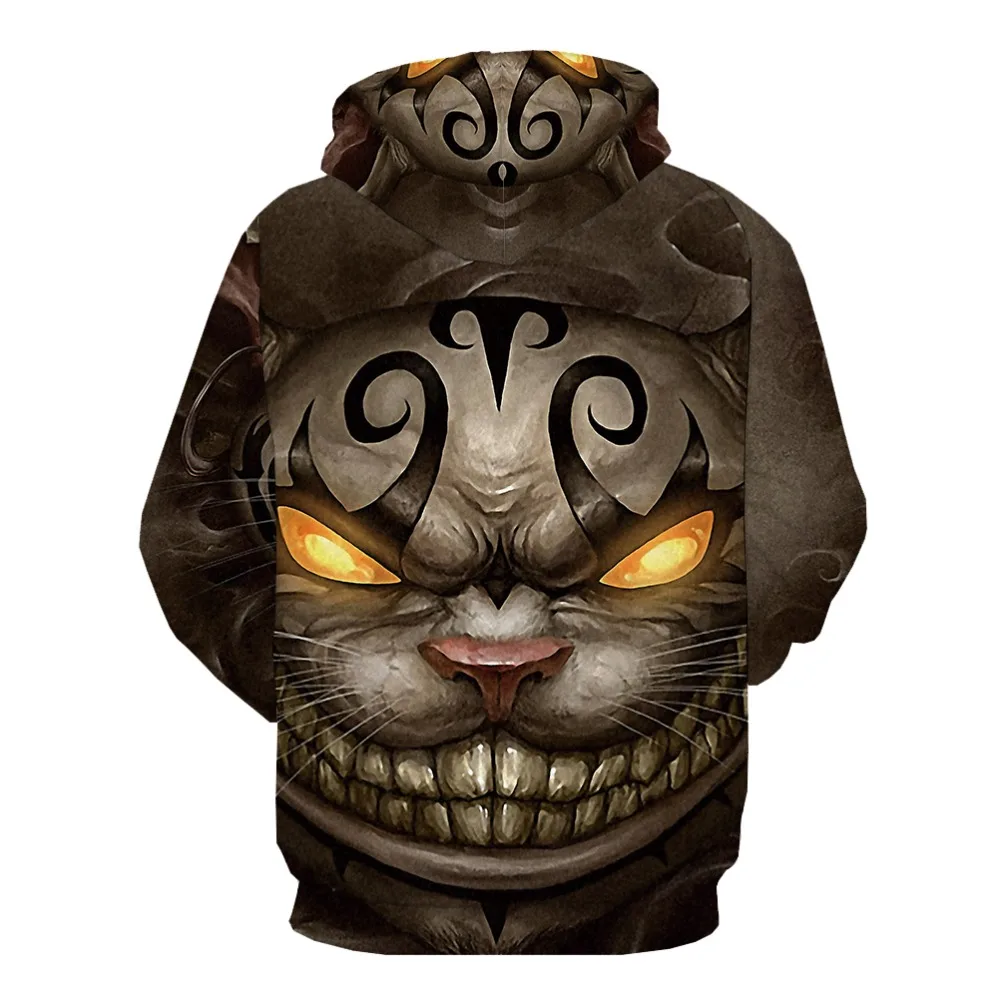 KYKU 3d Hoodies Halloween Sweatshirts men Pumpkin Hooded Casual Cartoon Sweatshirt Printed Colorful Hoody Anime Harajuku 3d Prin