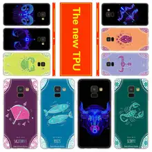 Teléfono para Samsung Galaxy J6 J4 más J8 J3 J7 2018 J5 J3 j7 2017 2016 j6 el primer caso de la cubierta de los signos del zodiaco de diseño