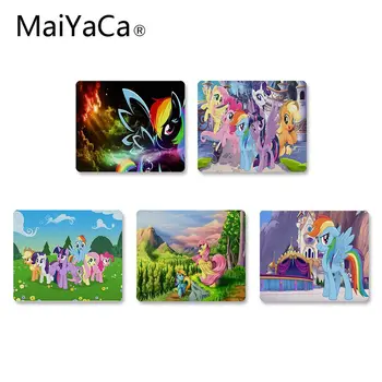 

MaiYaCa Little Pony1 small Gaming MousePads desk mat Non-Slip Laptop Computer PC gaming mouse mat mouse pad gamer desk mat