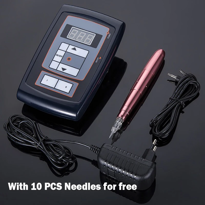 

Professional Permanent Makeup Machine Eyebrow Makeup Motor Rotary Tattoo Gun Machine Pen Kit For Eyebrow Lips Microblading Pen