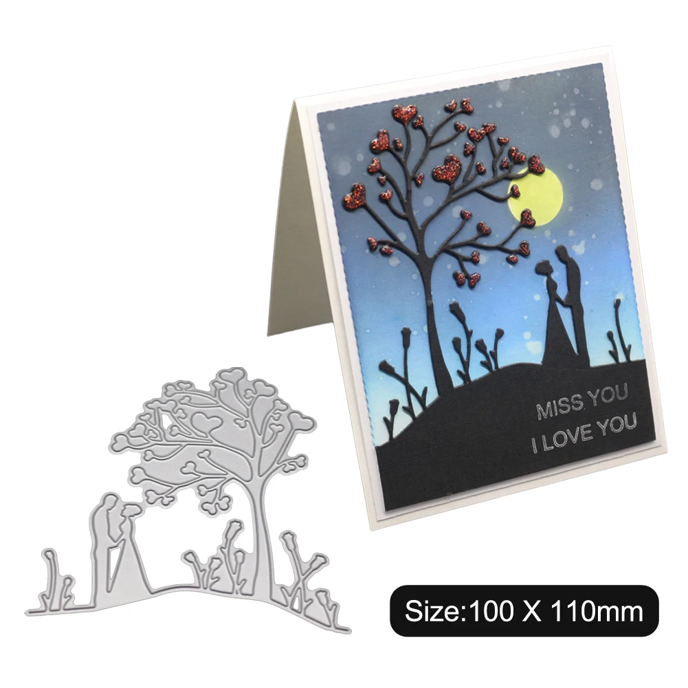 

Creative romantic background Metal Cutting Dies Stencils For DIY Scrapbooking Decorative Embossing Craft Die Template new arriva