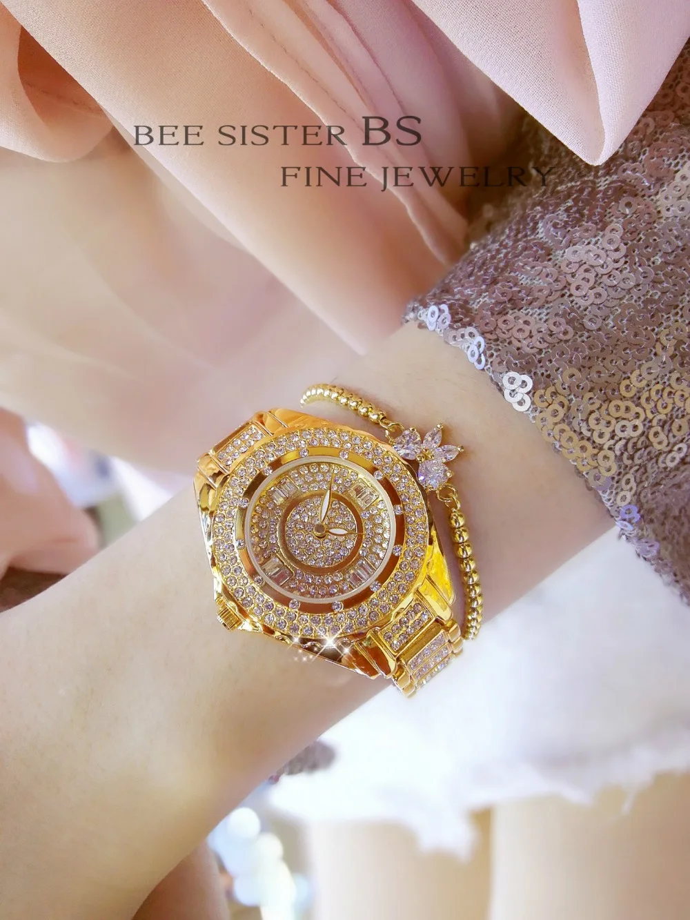 grande dial relógio quartzo relógios senhoras moda
