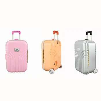 

New Fashion Travel Suitcase Doll Accessories Wear fit for American Girl 46cm Baby Doll Gift