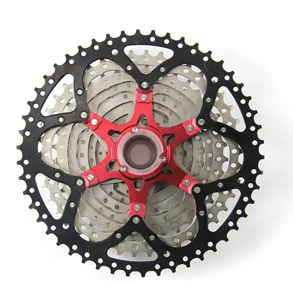 MTB велосипед Freewheel 8 S/9 S/10 S 11-25 28 32 40 42 50T Горный Дорожный велосипед Велоспорт Кассетный Маховик Звездочка для Shimano Sram - Цвет: 10S 11 To 50T