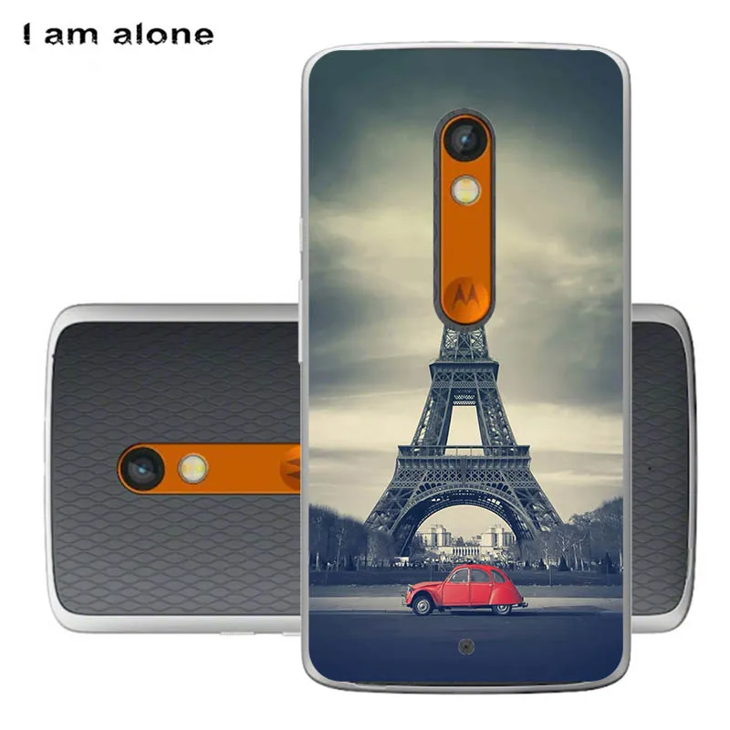 Чехлы для телефонов I am alone для Motorola Moto X Play, 5,5 дюймов, жесткий пластиковый мобильный Модный чехол с рисунком для Moto X Play - Цвет: PC S71