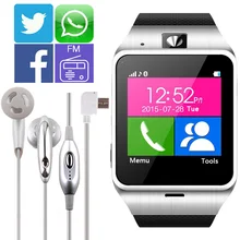 2016 neue gv18 aplus smartwatch bluetooth smart watch für android ios telefon unterstützung SIM TF Karte SMS GPRS NFC FM PK DZ09 GT08 U8
