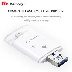 Dr. устройство чтения карт памяти для iphone TF карты металла USB SD Card Reader Поддержка ПК Android USB адаптер SD 64 ГБ usb card reader 128 ГБ