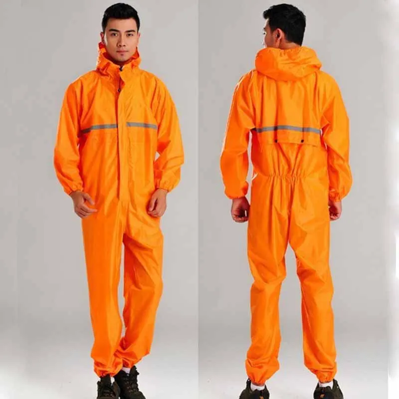 Motorcycle Raincoats Motorbike Conjoined Raincoat Overalls men women Fission Motorbike Rain Suits rain Coat