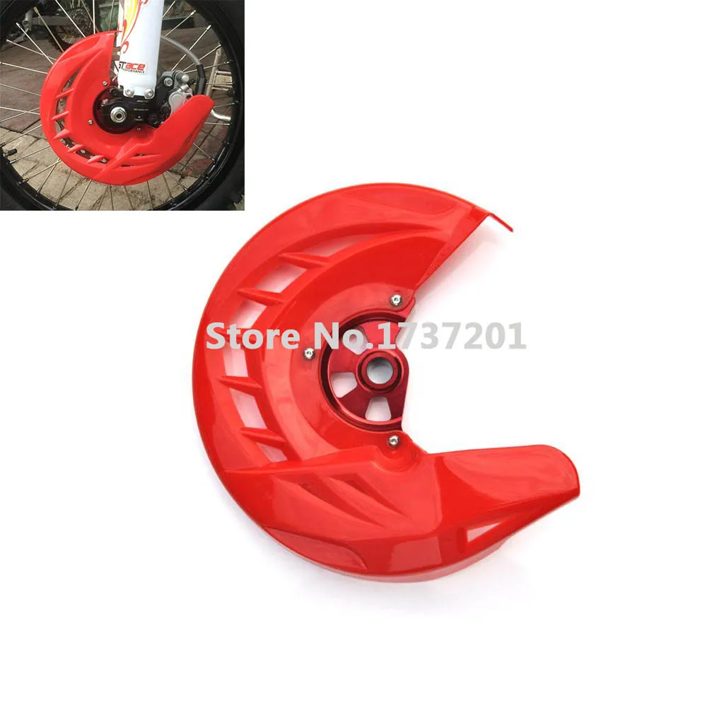 Front Brake Disc Rotor Guard Cover Protector Protection CR CRF CR125
