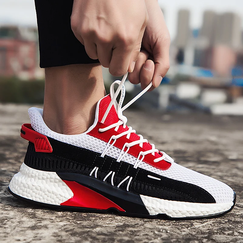 2019 Summer New Mesh Men fashion Casual Shoes Lac-up Men Shoes Comfortable Breathable Walking Sneakers Tenis Feminino Zapatos 2019 Summer New Mesh Men fashion Casual Shoes Lac-up Men Shoes Comfortable Breathable Walking Sneakers Tenis Feminino Zapatos