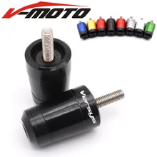 Аксессуары для мотоциклов Руль управления ручки рулевые бар заканчивается кепки слайдер KAWASAKI VERSYS 250/KLE VERSYS 650/KLE VERSYS 1000