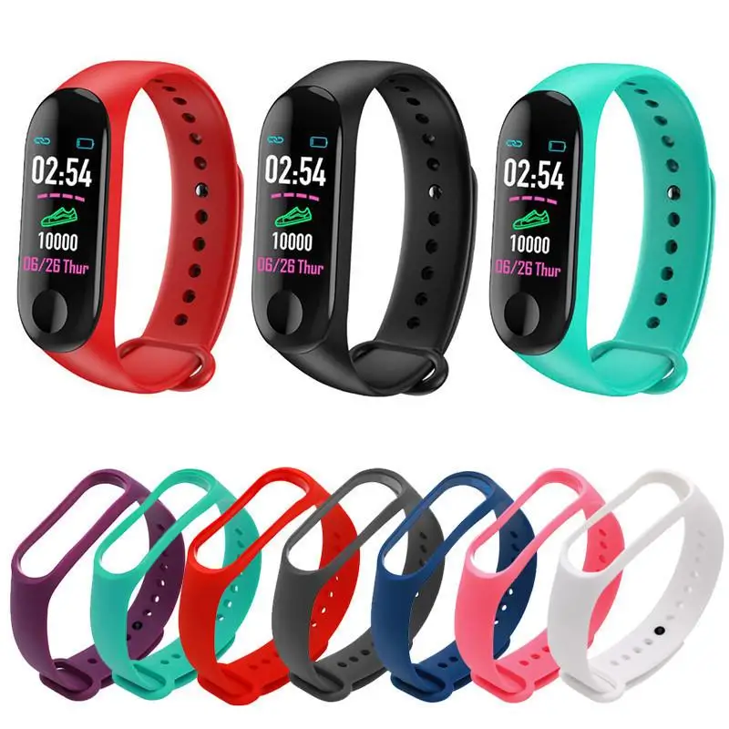 

Blood Pressure Heart Rate Sports Pedometer Waterproof Smart Bracelet Women Men Andriod IOS Intelligent Bracelet Smart Watch