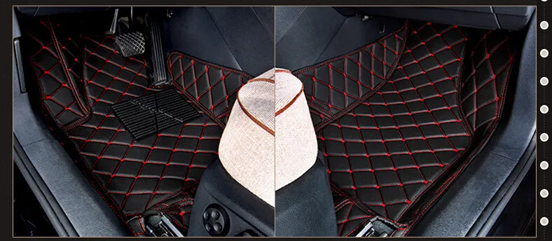 Индивидуальный полный набор автомобильных ковриков+ коврик для багажника для hyundai Grand Starex-2010 8 9 сидений водонепроницаемые ковры для Grand Starex