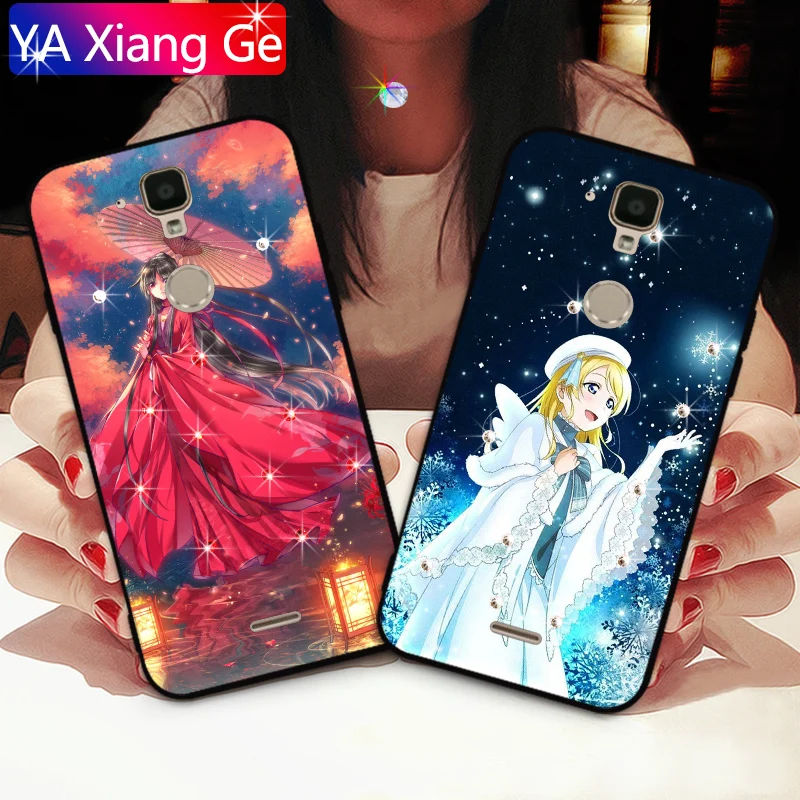 

Luxury Rhinestone Case For Hisense F23 Glitter Silicone Case Coque Cover For Hisense F31