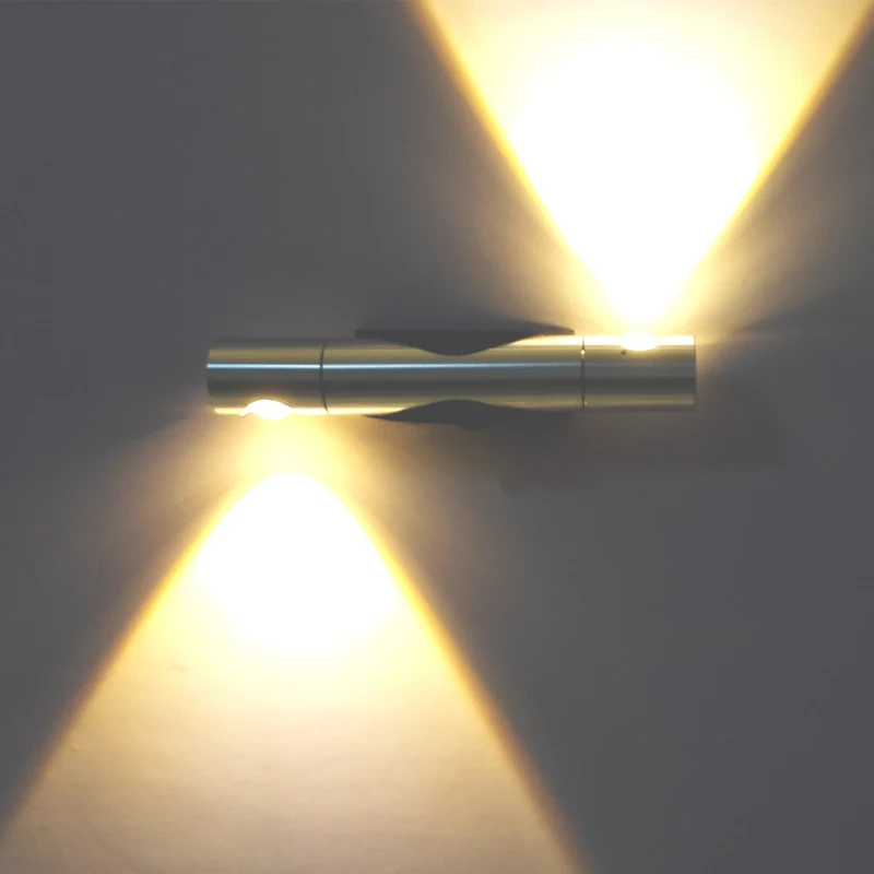 

Indoor decorative surface mounted Led wall lamp, rotate up down Led wall light include on/off switch 6W