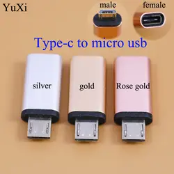 Type-C к Micro USB B 3,0 кабель для зарядки и передачи данных адаптер конвертер usb type C Женский к мужчине для samsung для Xiaomi huawei Honor