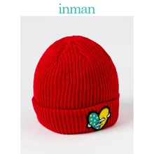 INMAN осень и зима новое поступление женский Вязание милый Принт японский студент шерсть диких моделей шляпа