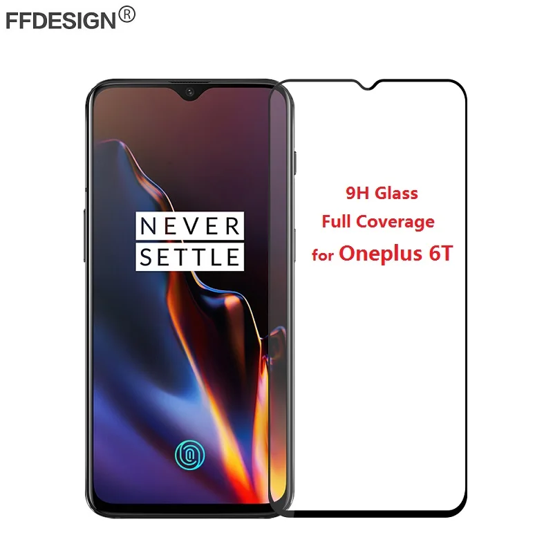 Oneplus 6T Tempered Glass Full Cover Screen Protector for Oneplus One Plus 6T Protective Glass Protect Film Foil Saver Oneplus 6T Tempered Glass Full Cover Screen Protector for Oneplus One Plus 6T Protective Glass Protect Film Foil Saver