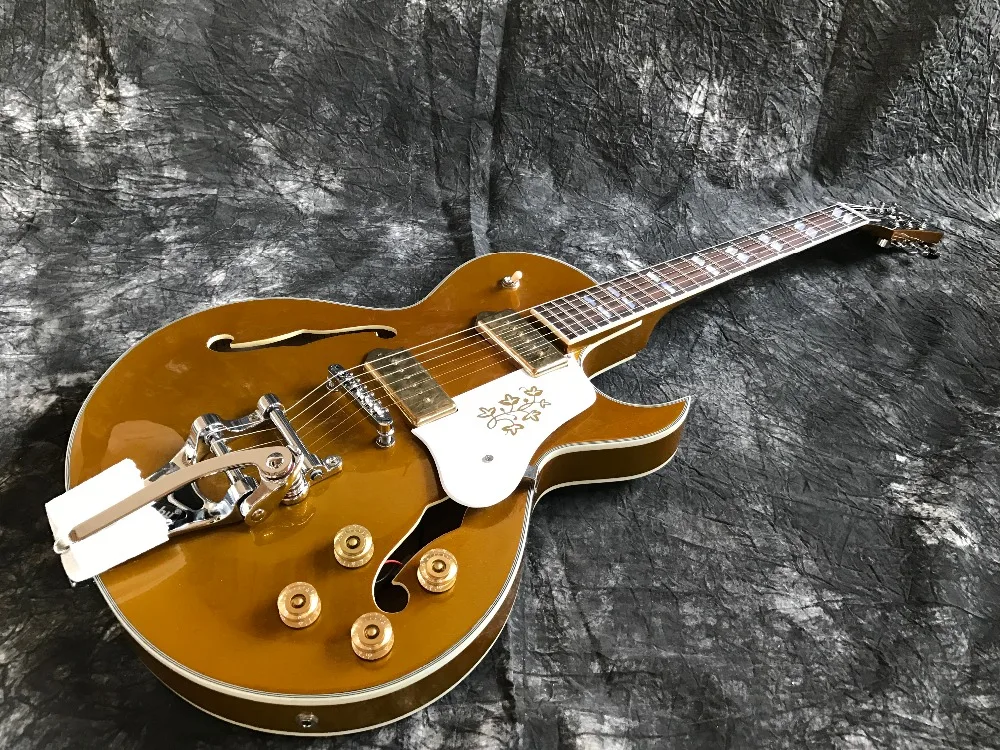 High end Thick Semi Hollow Single cutaway P90 pickups Jazz 335 325 345