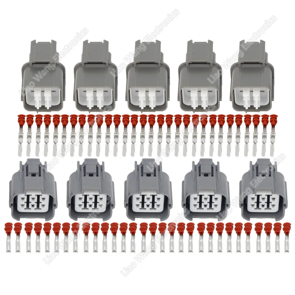 

6 Pin Waterproof Male Plug Wire Docking Connector Outdoor Automotive Connector With Terminal DJ7068-2-11/21 6P