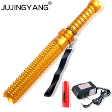 Self defense Rechargeable 18650 Aluminum alloy 5W font b led b font font b Flashlight b