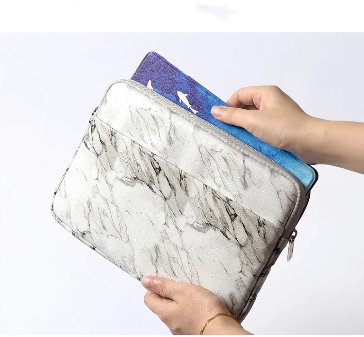 

Laptop Bag Case Sleeve for iPad Mini 1 2 3 4, 7 10 10.5 inch Marble Shockproof Tablet Cover for iPad Air 2/1 Pro 10.5 Pro 2 3 4