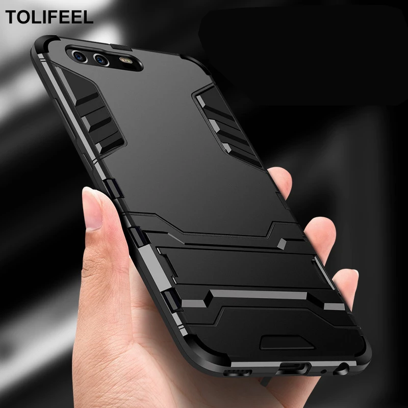 TOLIFEEL For Huawei P10 Lite Case Silicone Cover Anti-Knock Plastic Robot Armor Slim Phone Back Cases Plus Capa | Мобильные телефоны
