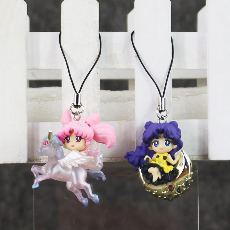Брелок Tsukino Mercury Jupiter Venus Saturn из ПВХ с подвесками 5 шт./лот|sailor mars|pvc figuresailor moon |
