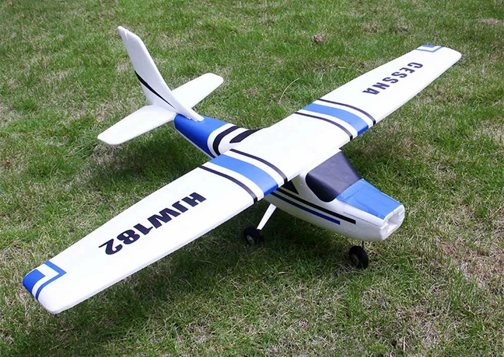 Cessna HJW 182 1200 мм размах крыльев EPS тренер для начинающих RC самолет PNP