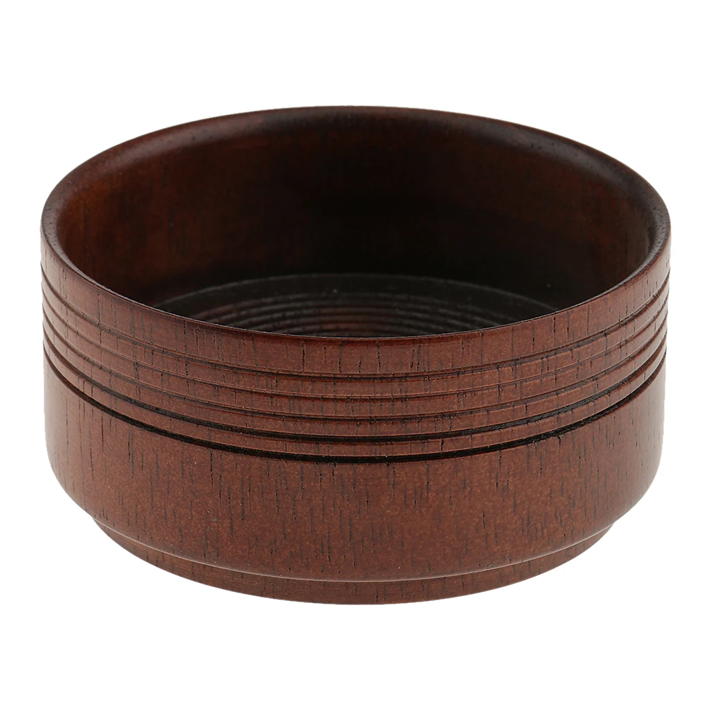 9cm High Quality Wooden Men's Shaving Mug Bowl Men Barber Beard Shave Brush Soap Cup