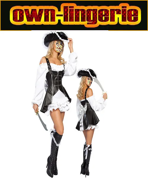 new arrival Adult Women Carnival Costumes Fancy Caribbean Pirates