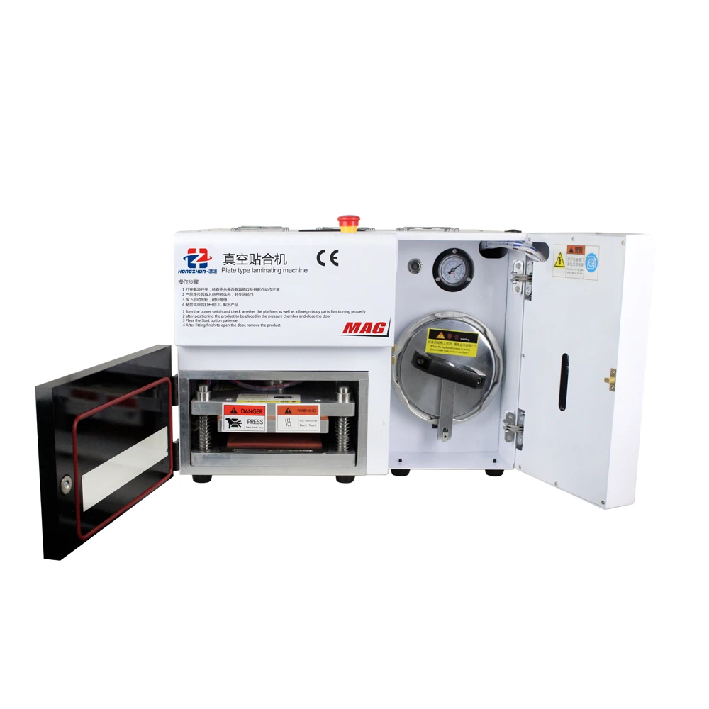  HZ-MAG OCA Vacuum Laminator Machine Phone LCD Screen Repair For iPhone Samsung LCD Touch Screen Rep