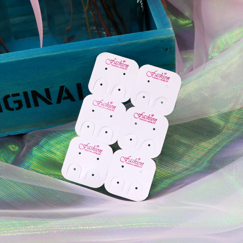 

5.5*8.5cm cards printing jewwelry in jewelry packaging & display custom printing earring cards custom logo 100 pieces